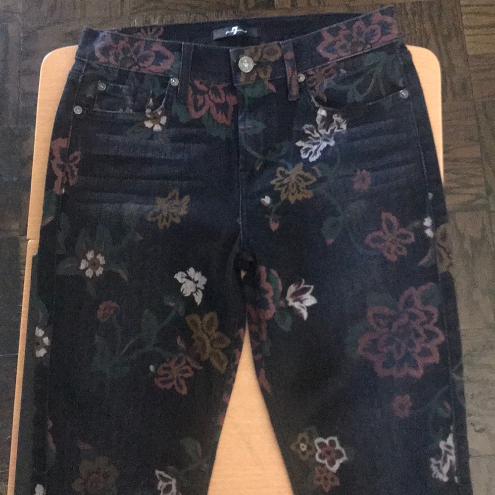 7 For All Mankind Roxanne Ankle with Raw Hem